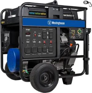 Westinghouse 28,000/20.000-Watt Tri-Fuel Portable Generators.