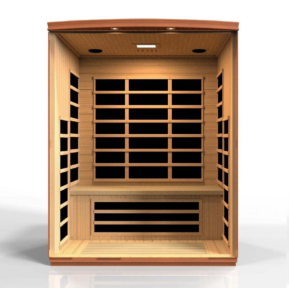 Dynamic Lugano 3 Person Low EMF FAR Infrared Sauna - Image 3