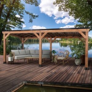 20 Ft. x 9.5 Ft. Patio Gazebo