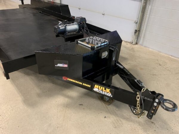 9,990# GVWR Hydraulic Drop Deck Equipment Float Trailer - Image 5