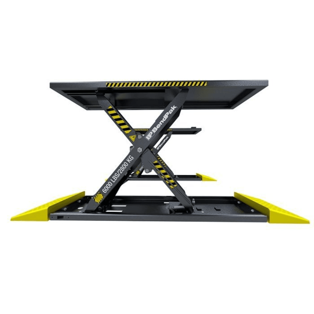 BendPak MD-6XP Portable Mid-Rise Scissor Lift 6000 Lb Capacity 110V