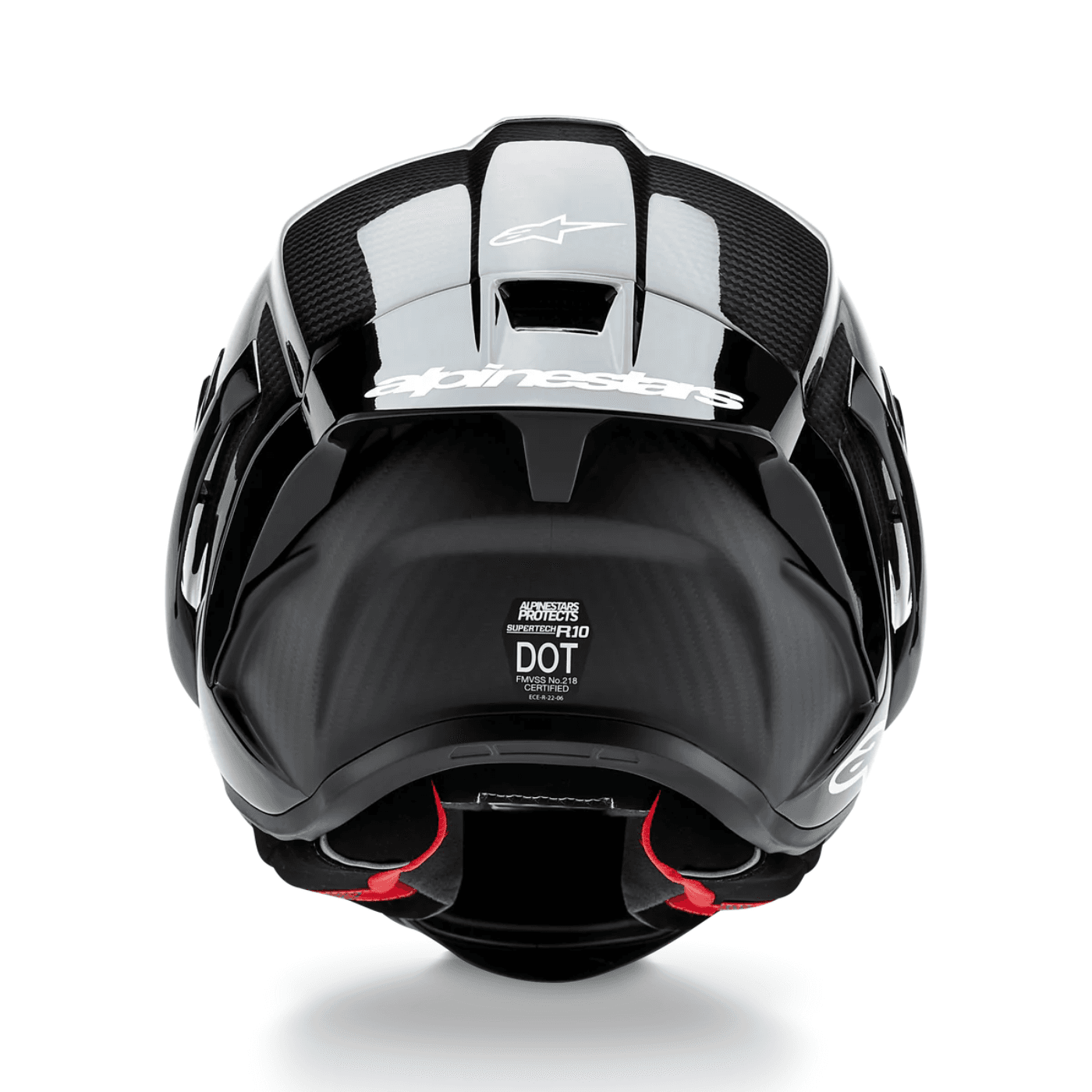Alpinestars Supertech R10 Carbon Fiber Full Face Motorcycle Helmet ECE DOT - Image 2