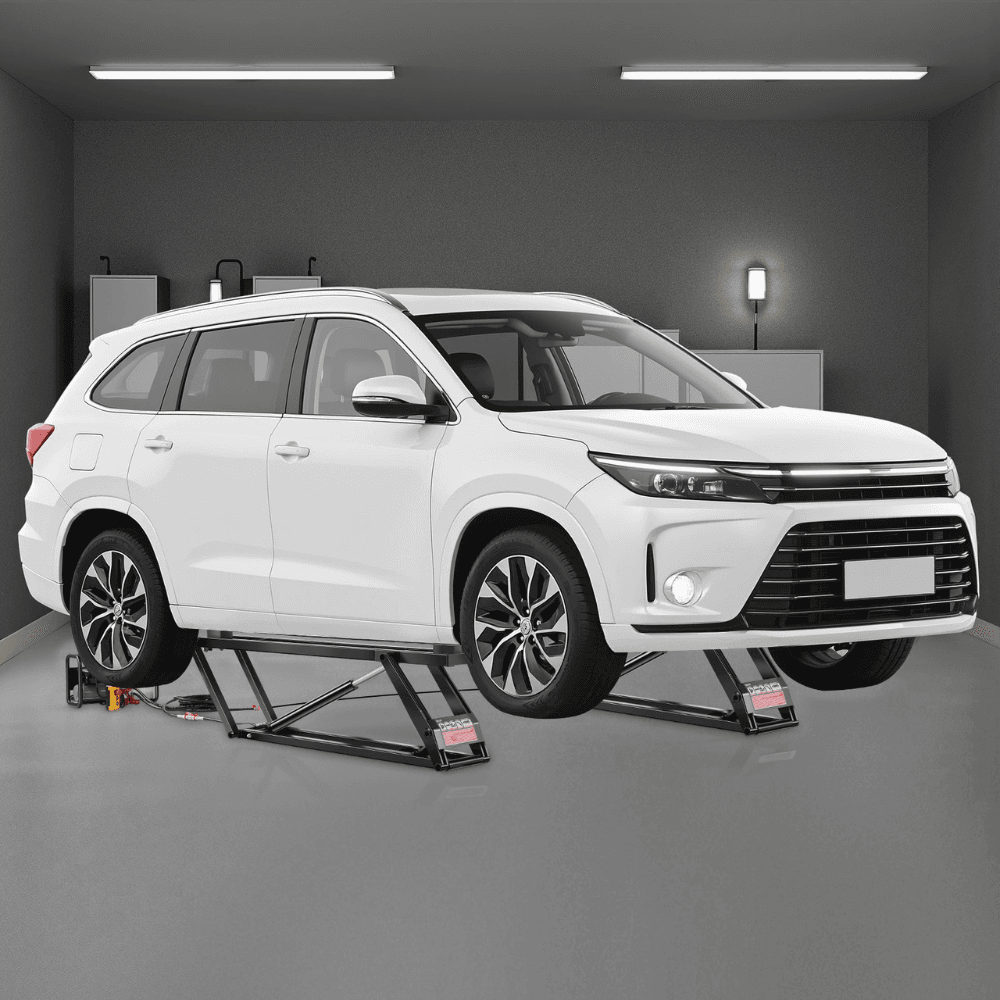 Designasofadfw 7000 Lb. Adjustable Remote-Control Portable Car Lift - Image 2