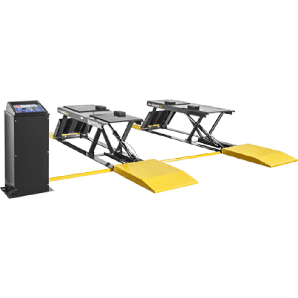 BendPak P-9000LT 9000 Lb. Capacity Low-Rise Open-Center Pit Car Lift - Image 2